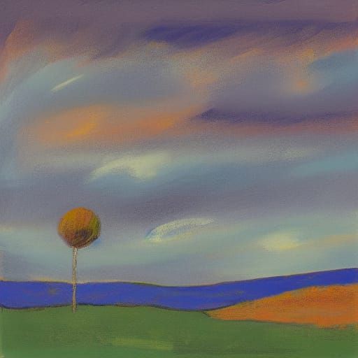 Grey Dullness in Fauvist Style