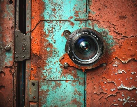 Hyperrealistic Macro Photography of Aging Textures