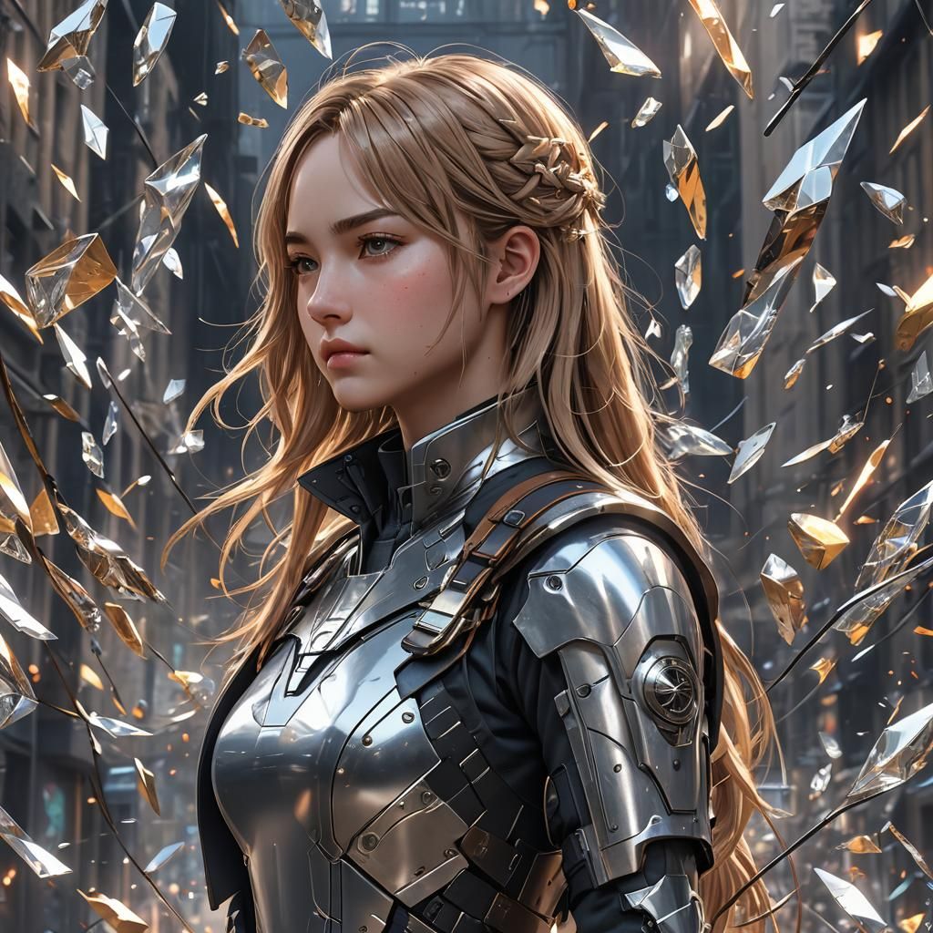 Candor Divergent: Detailed 3D Anime Art