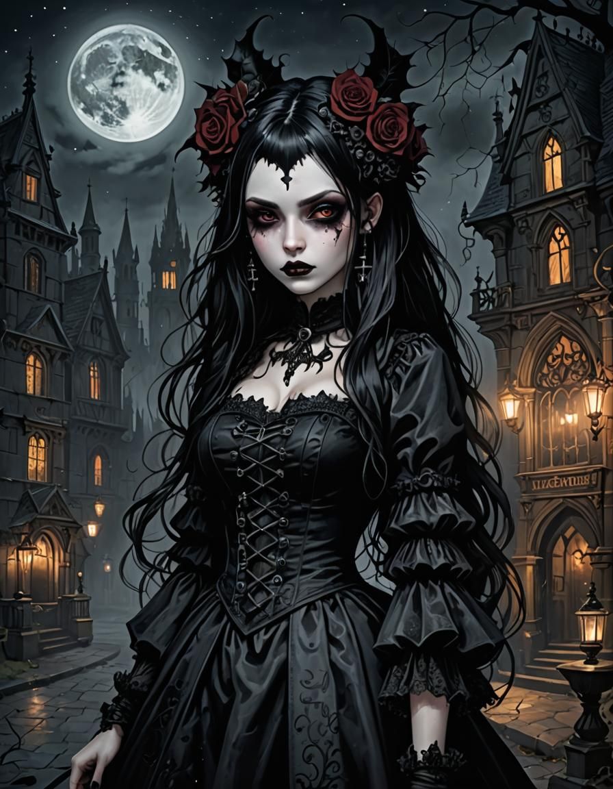 The Gothic Girl's Midnight Madness
