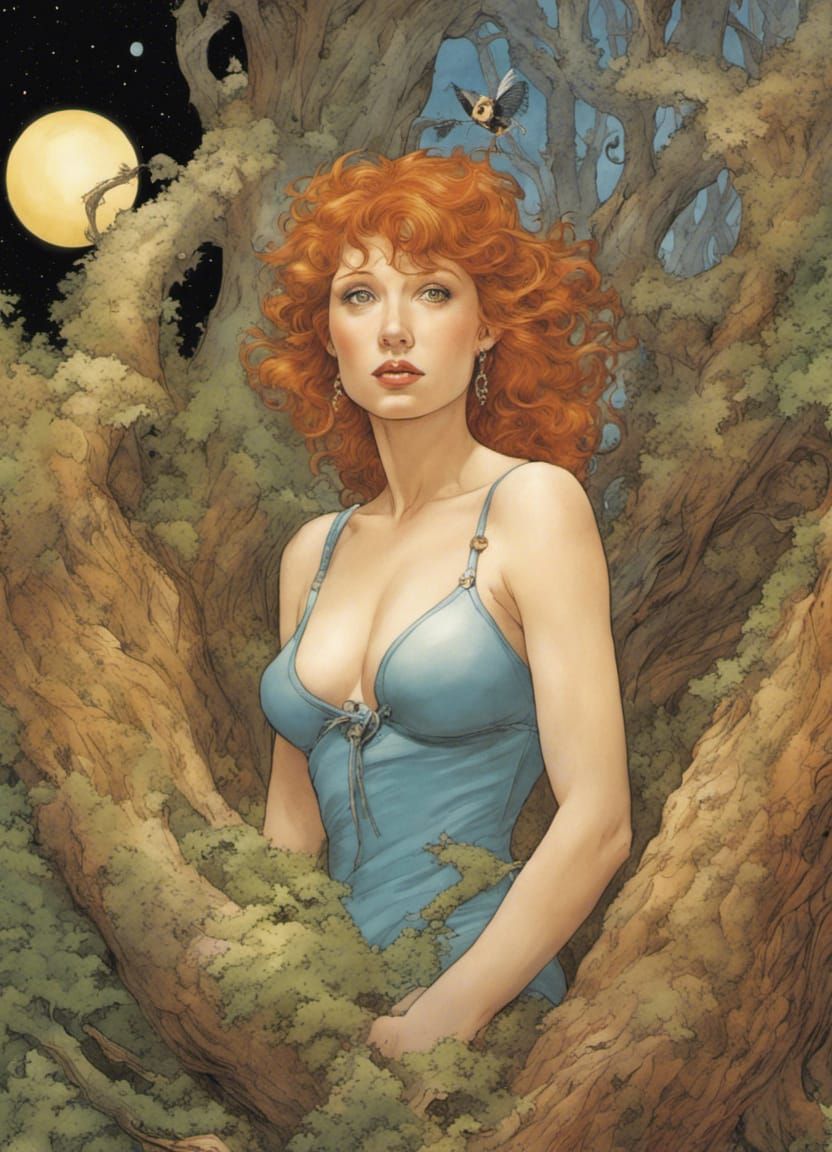 Space Adventurer in Alien Nest Comic Book Cover