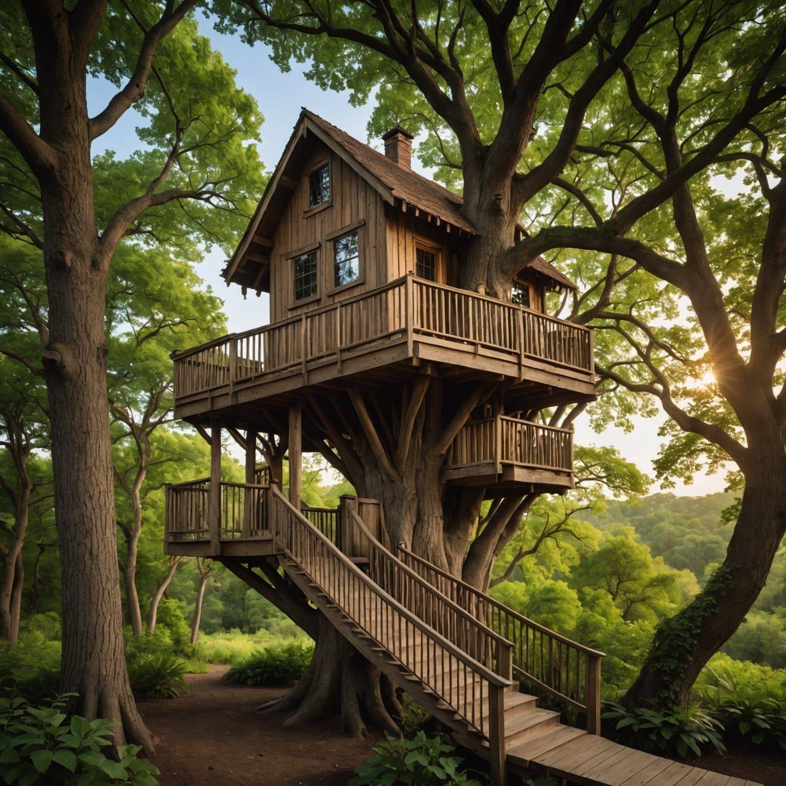 Simple Treehouse Image