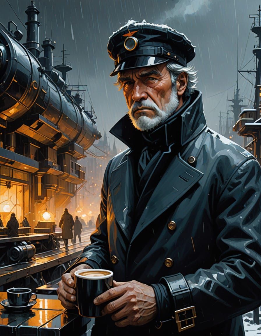 steampunk coffee time