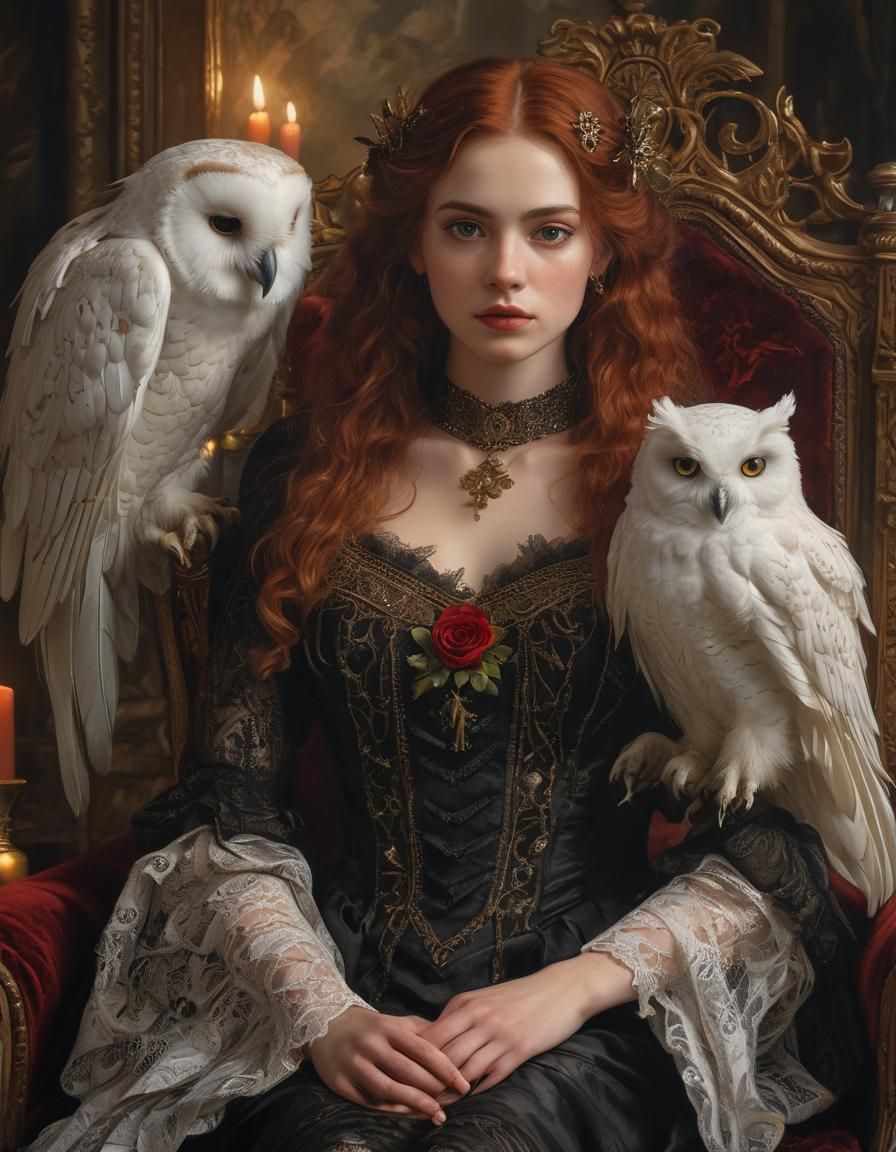 Steampunk Angel in Medival Splendor