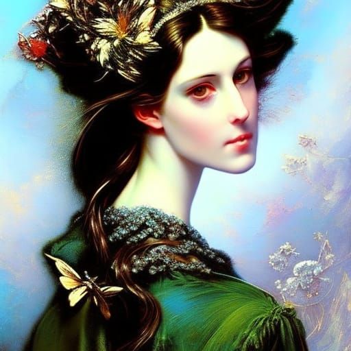 Neo-Victorian Portrait of Catherine, Princess of Wales