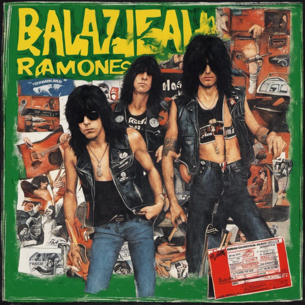 Brazilian Ramones Album Cover Art