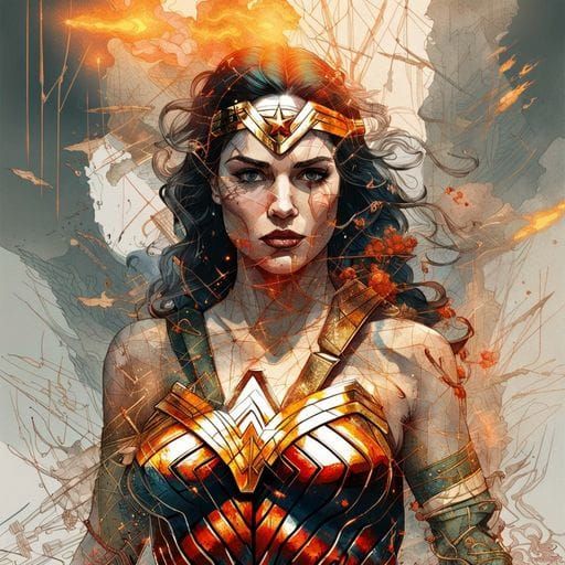 Wonder Woman Digital Art