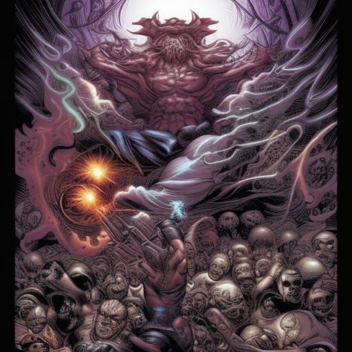 Chaotic Comic Art by Mark Brooks and Dan Mumford