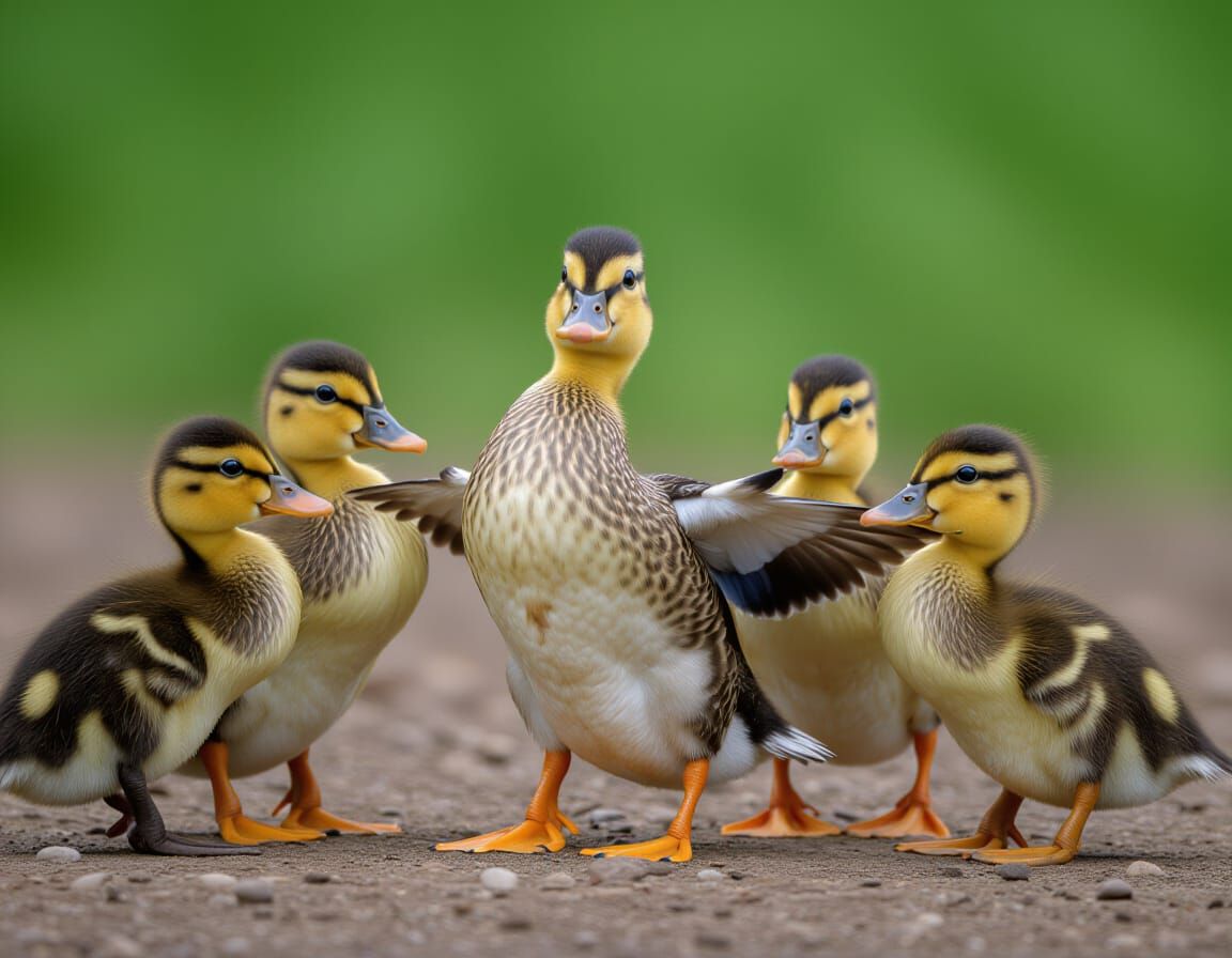Dancing Duckling: Award-Winning National Geographic Photo