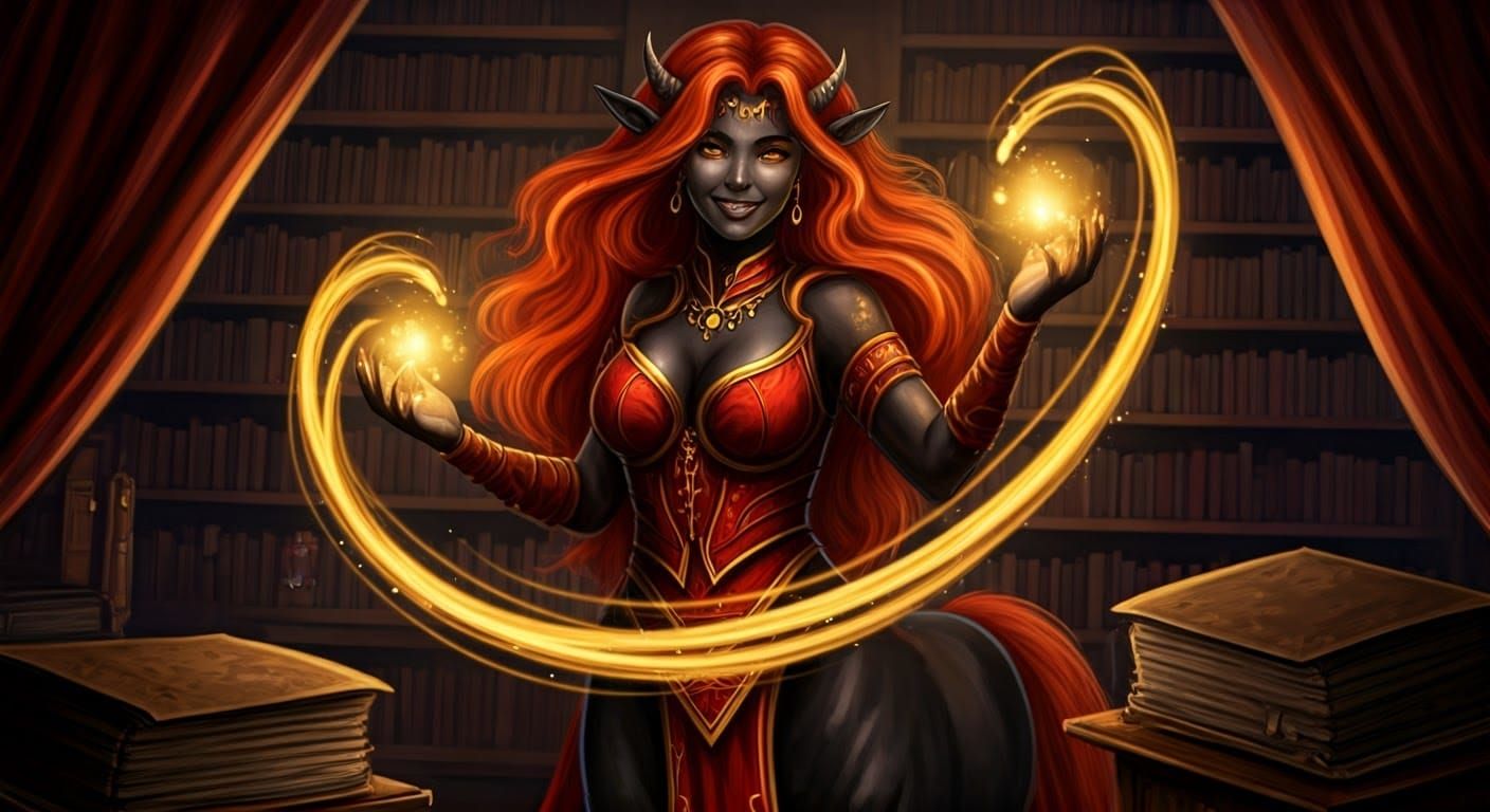 Mystical Centaur Wizard in Johan Egerkrans Style Fantasy Art