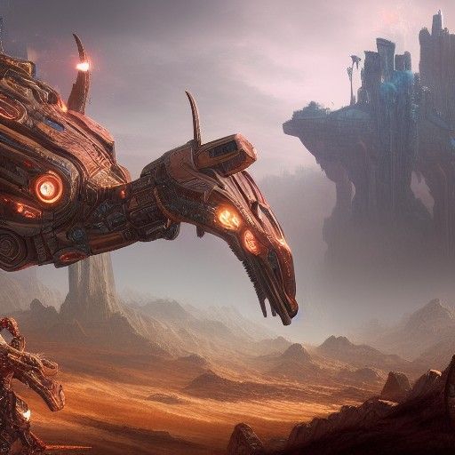 Underwater Robotics with Robot Fish: Detailed Matte Painting