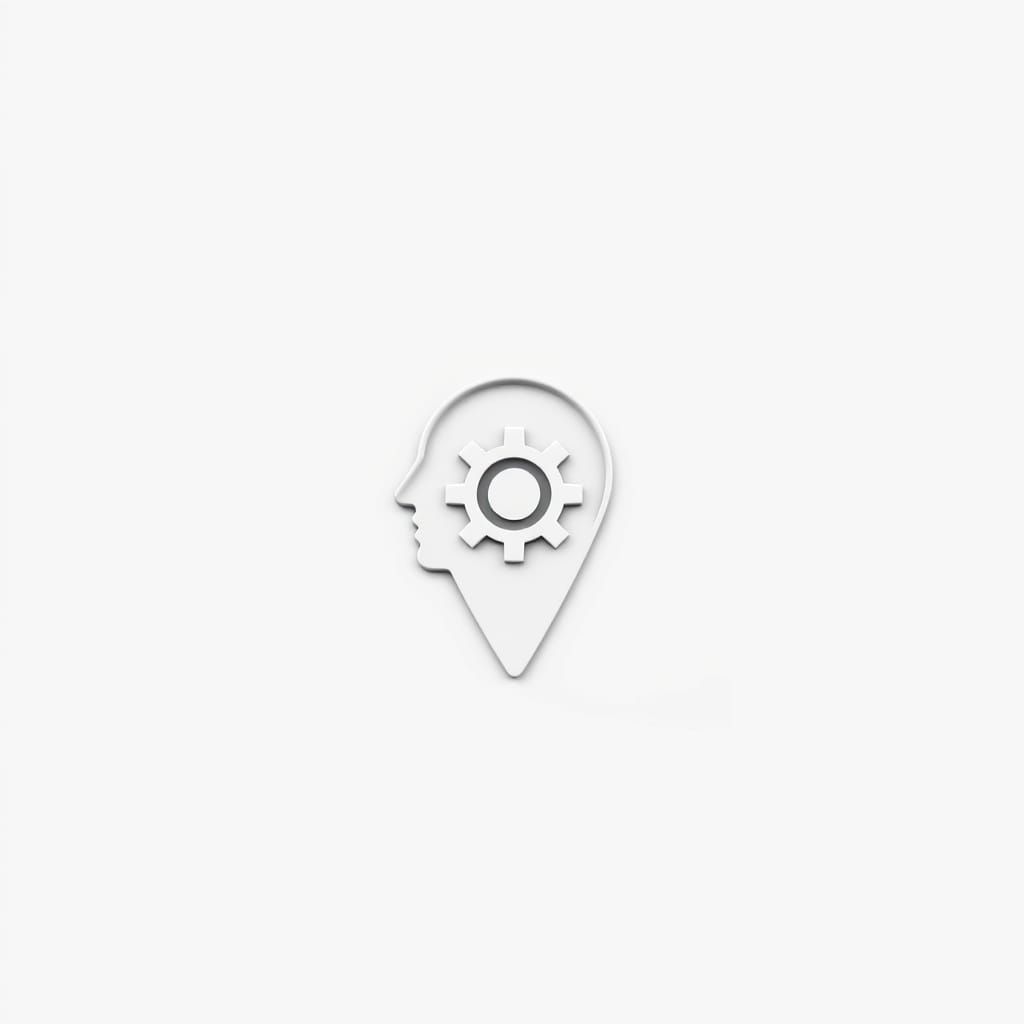 Hyper-Realistic Map Pin Icon in 64-Megapixel HDR Style