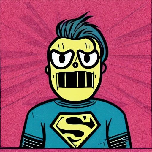 Super Power Concept in Bauhaus Zombiecore Style