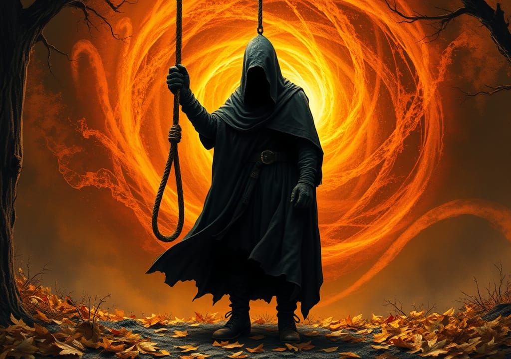 The Hangman: Gothic Horror in Autumnal Darkness