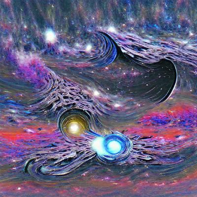 Gojo's Infinity Domain Expansion in Space