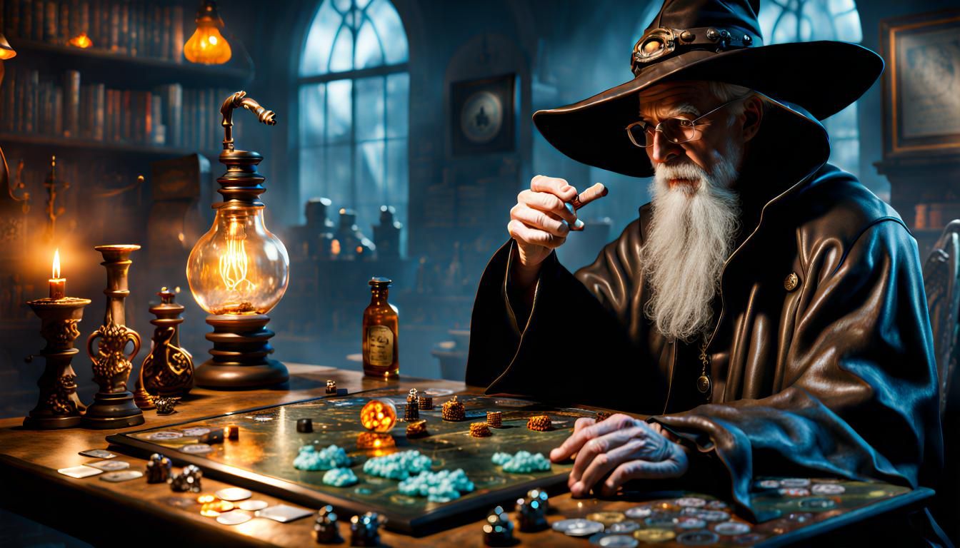 Harry Dresden Plays Risk Against Bob the Skull