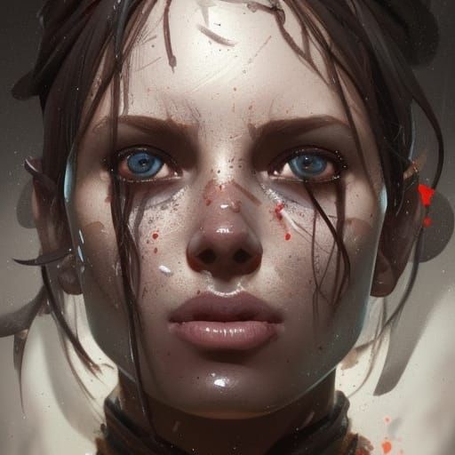 Detailed Portrait with Dynamic Lighting