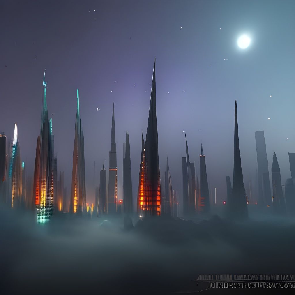 Sci-fi city