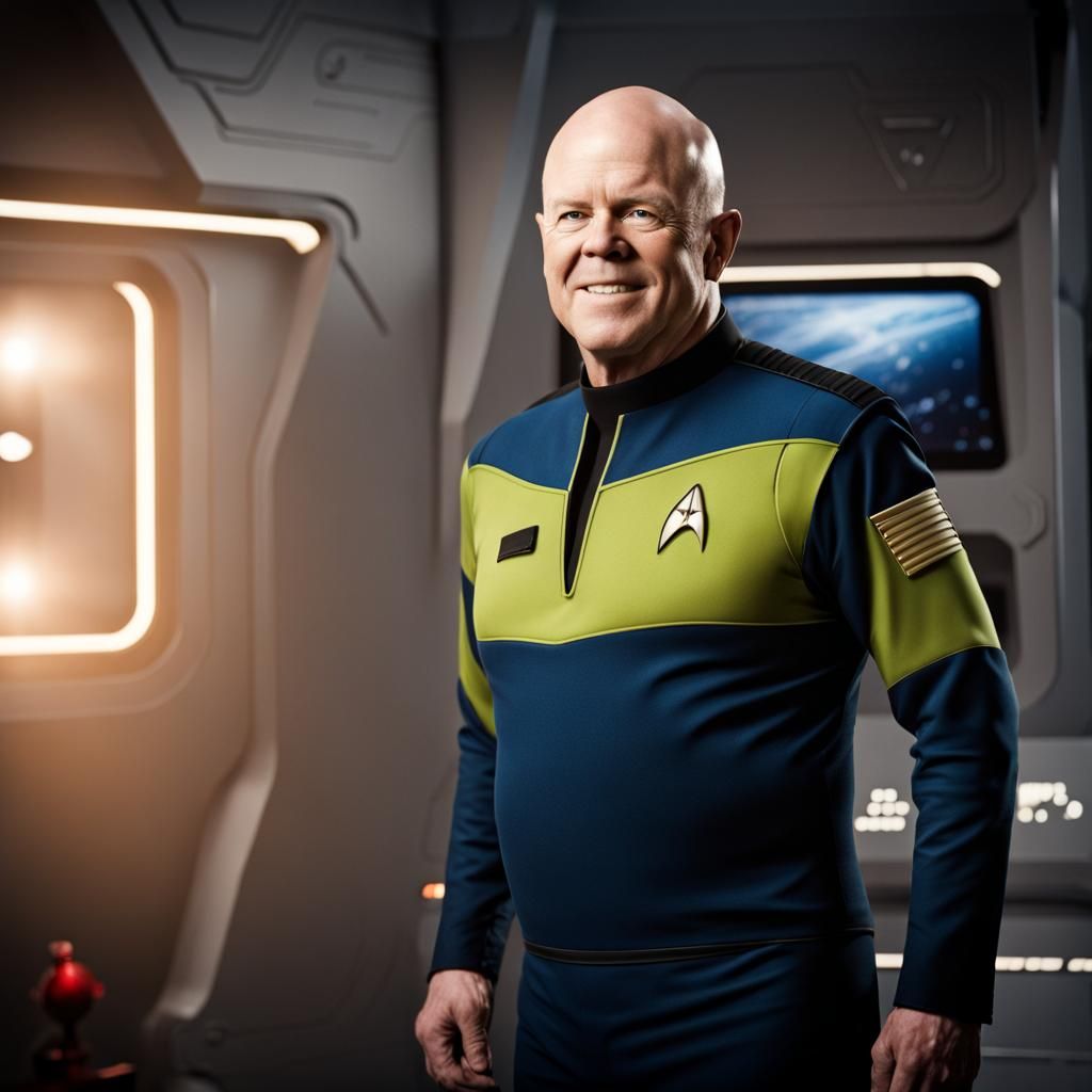 Michael Van Gerwen as Starfleet Officer