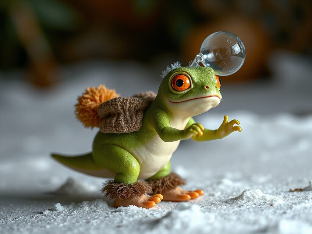 Dibble Sprout Squidge Suprareal Freestanding Grapheme Wearing Mukluks