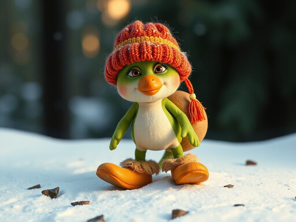 Dibble Sprout Squidge Suprareal Freestanding Grapheme Wearing Mukluks