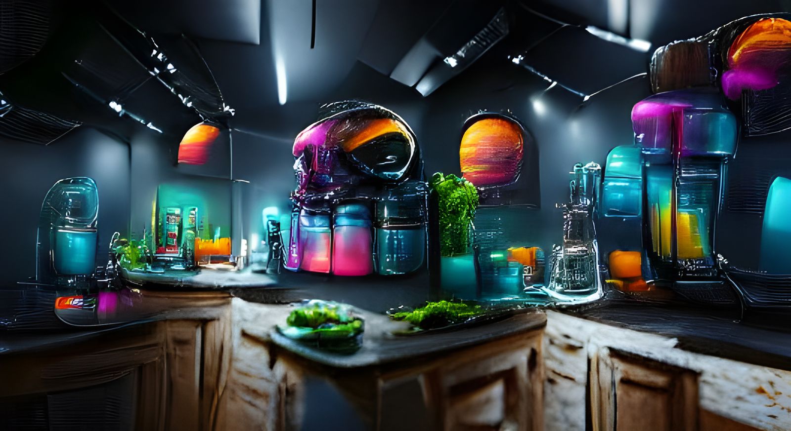 Alien science lab