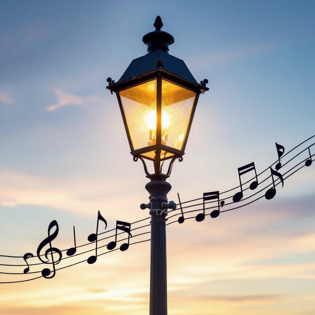 A Musical Street Lamp Concept