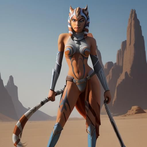 Ahsoka Reimagined as a Centaur