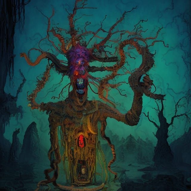 Psychedelic Collage Art Inspired by Underground Comix