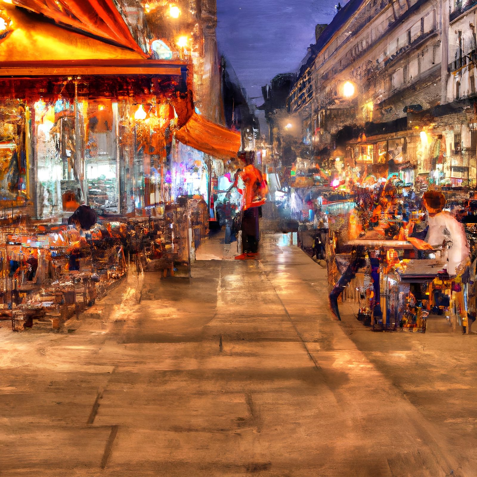 Night Cafe Paris
