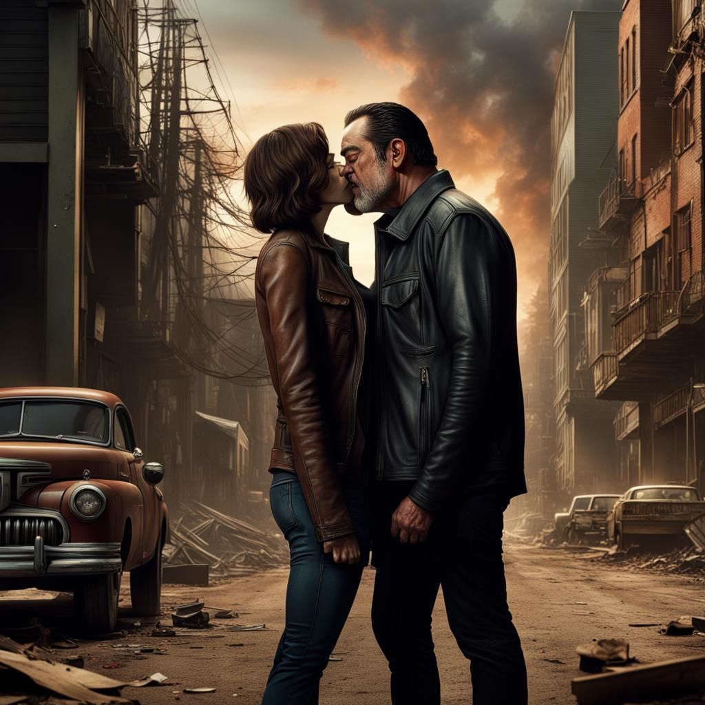 Epic Kiss: Cinematic Digital Matte Painting