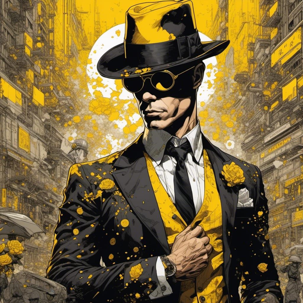 Steampunk Glamour in Yellow