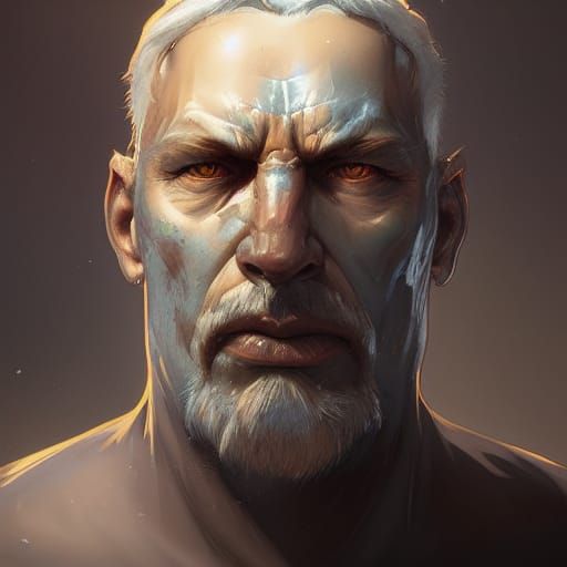 Detailed Portrait with Dynamic Lighting