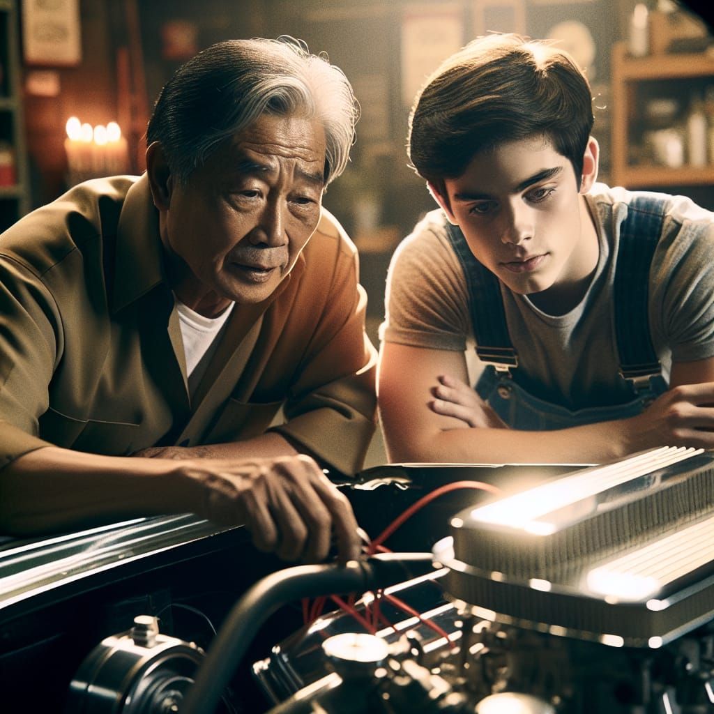 Father and Son Restore Classic Muscle Car