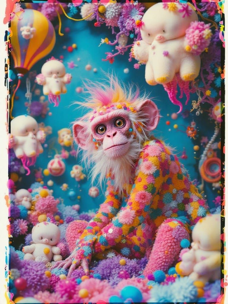 Sartorially Challenged Funkmonkey Rosy Dawn Empire Glass Genius Loci Bedazzled Chenille Everyday Objects