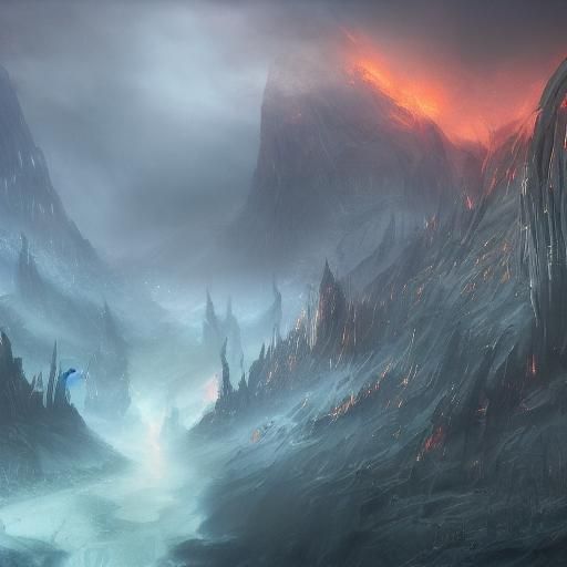 Fantastical Journey Home: Detailed Matte Painting