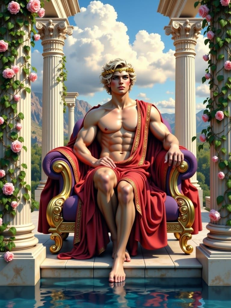 Classical Apollo in Royal Repose