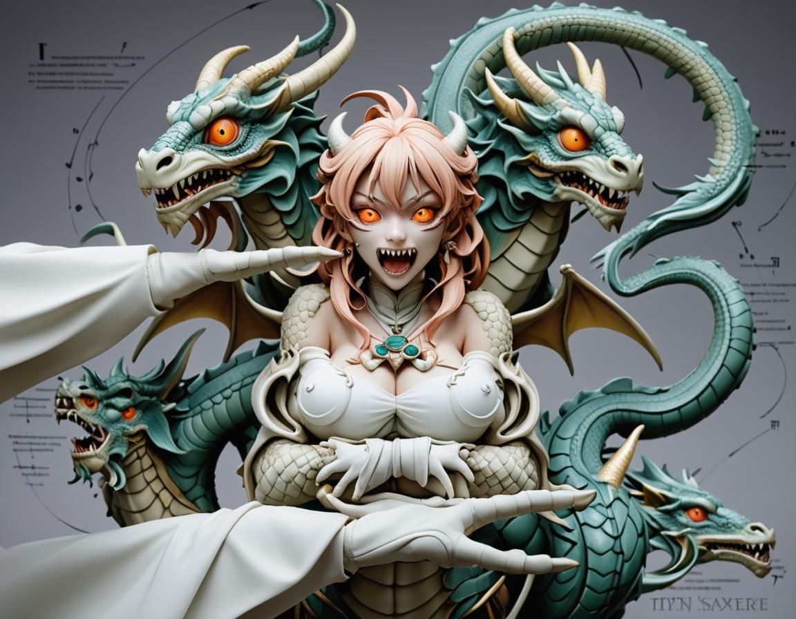 Realistic Hasselblad Digital Camera Shot of Lina Inverse Chi...