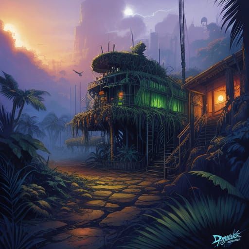 Jungle Death Trap Mark Brooks and Dan Mumford, comic book ar...