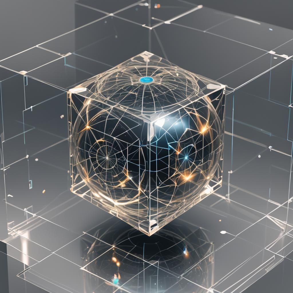 Isomorphic Spheroid Projects Hologram from Cube