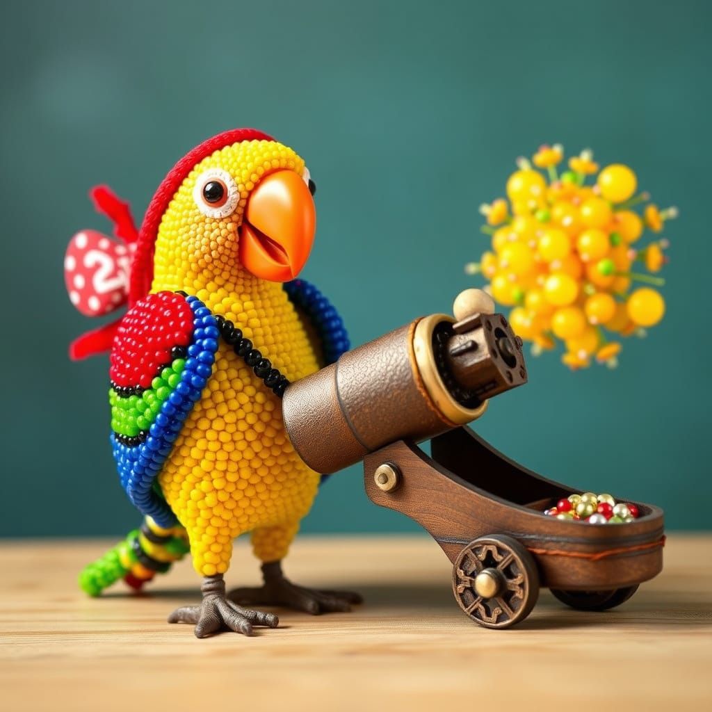 Polly’s Pirate Bead Blaster: A Parrot's Quest