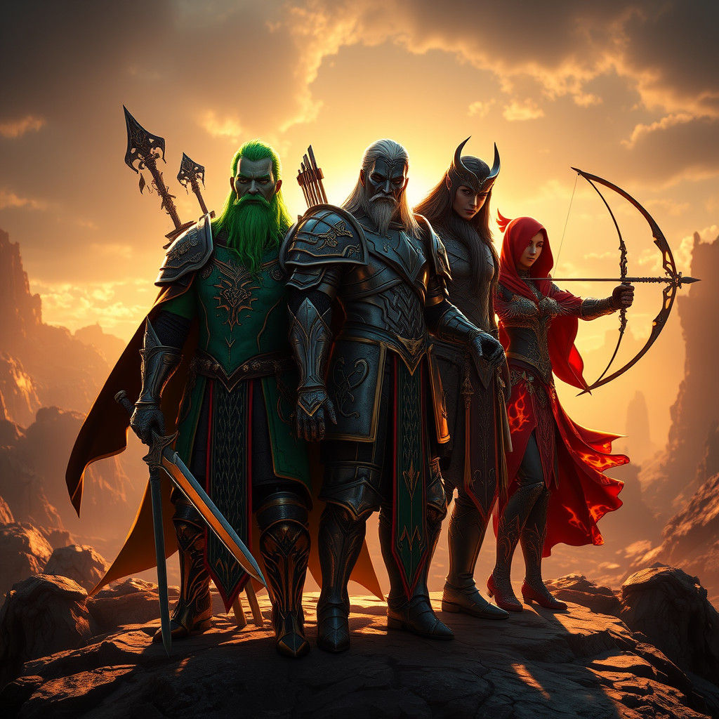 Heroes Defend Yalahar Against Duskbringers