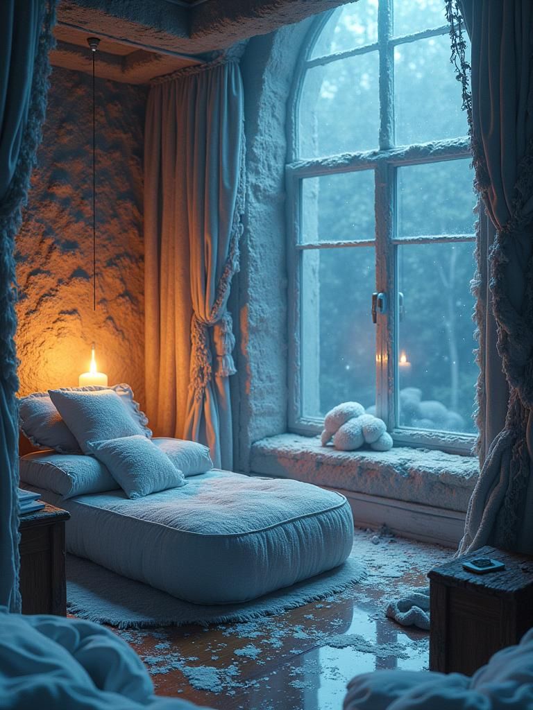 Whimsical Humanoid Entities in Glitchcore Luxury