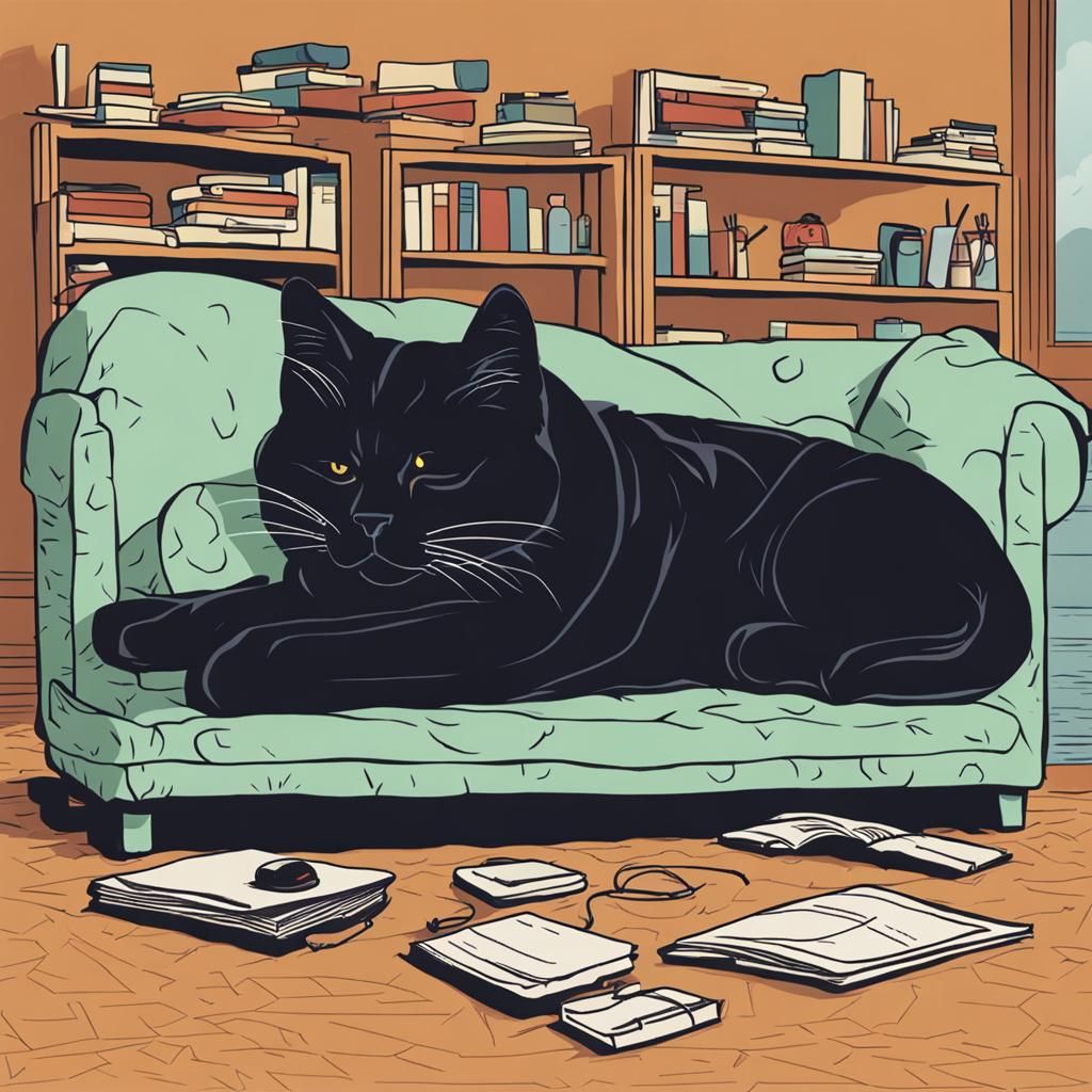 Great Power Nap: An AI's Humorous Interpretation