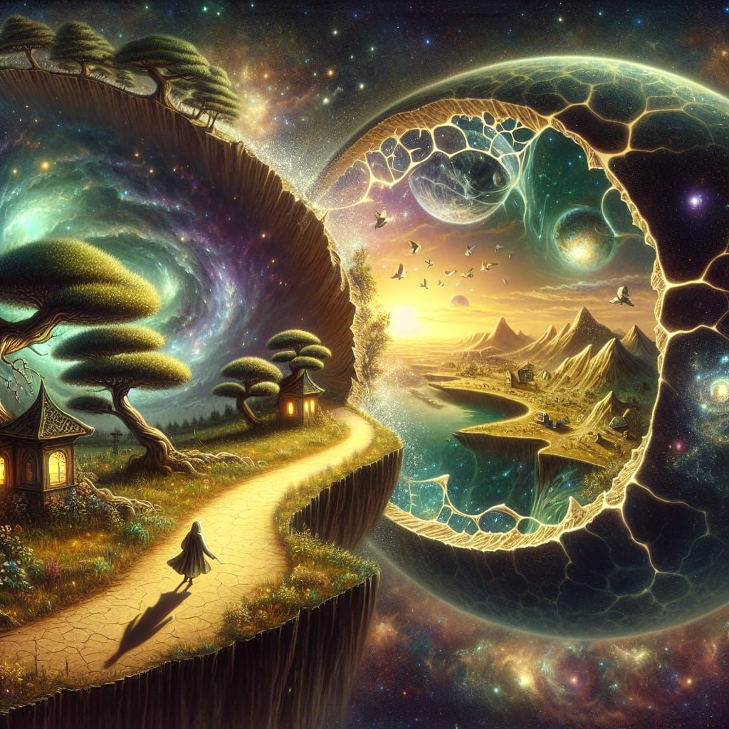 Surreal Stargate to Another World