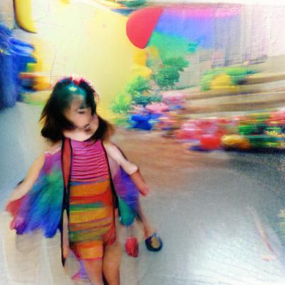 Colorful Abstract Explosion: A Dynamic Visual Experience