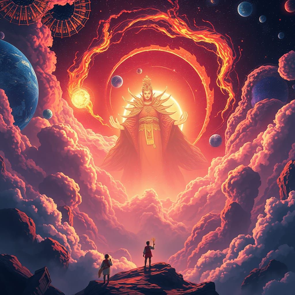 Supreme Deity Creates a New Universe: Anime Style