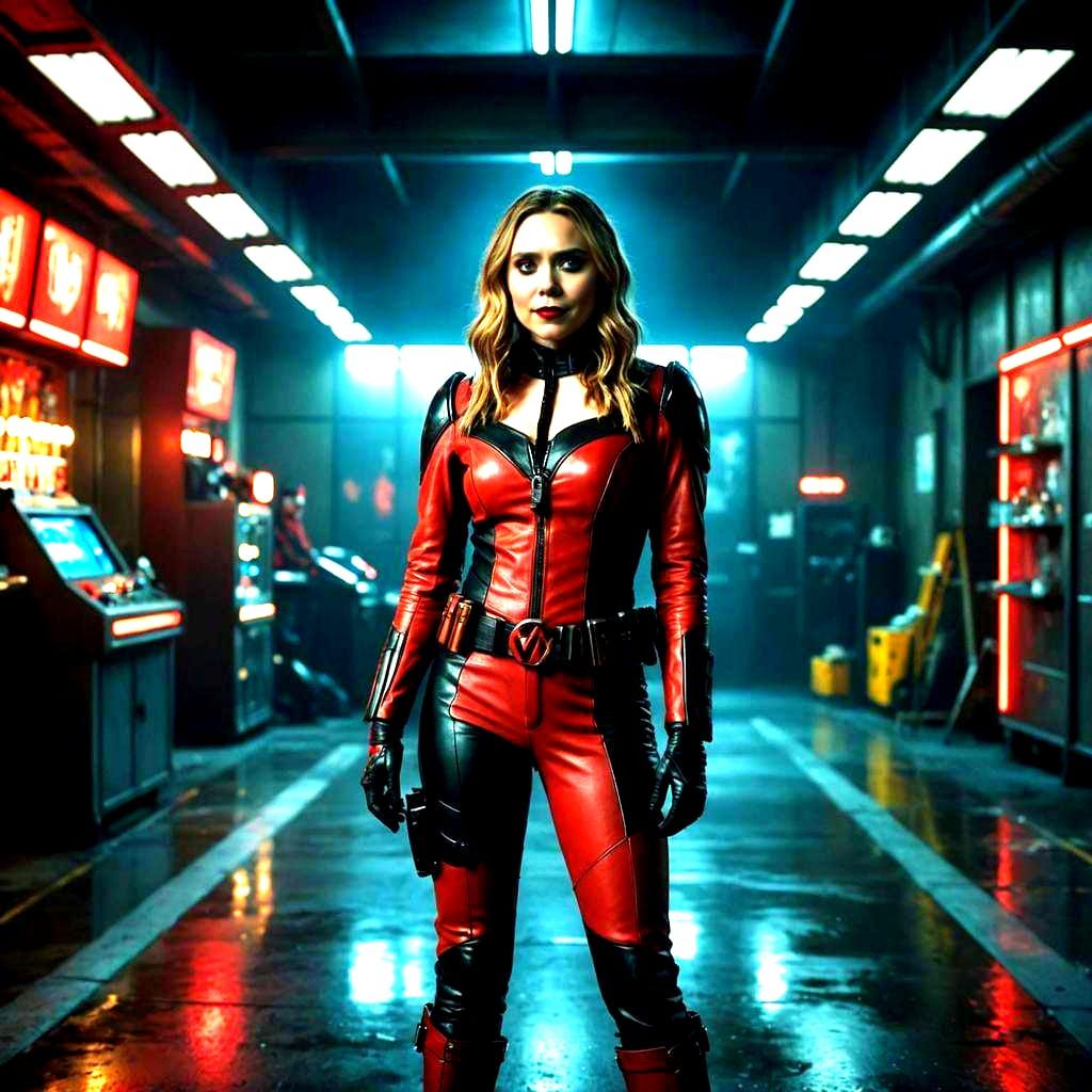 Harley Quinn Live-Action Cinematic Film Still