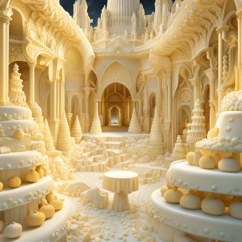 Made of cheese castle