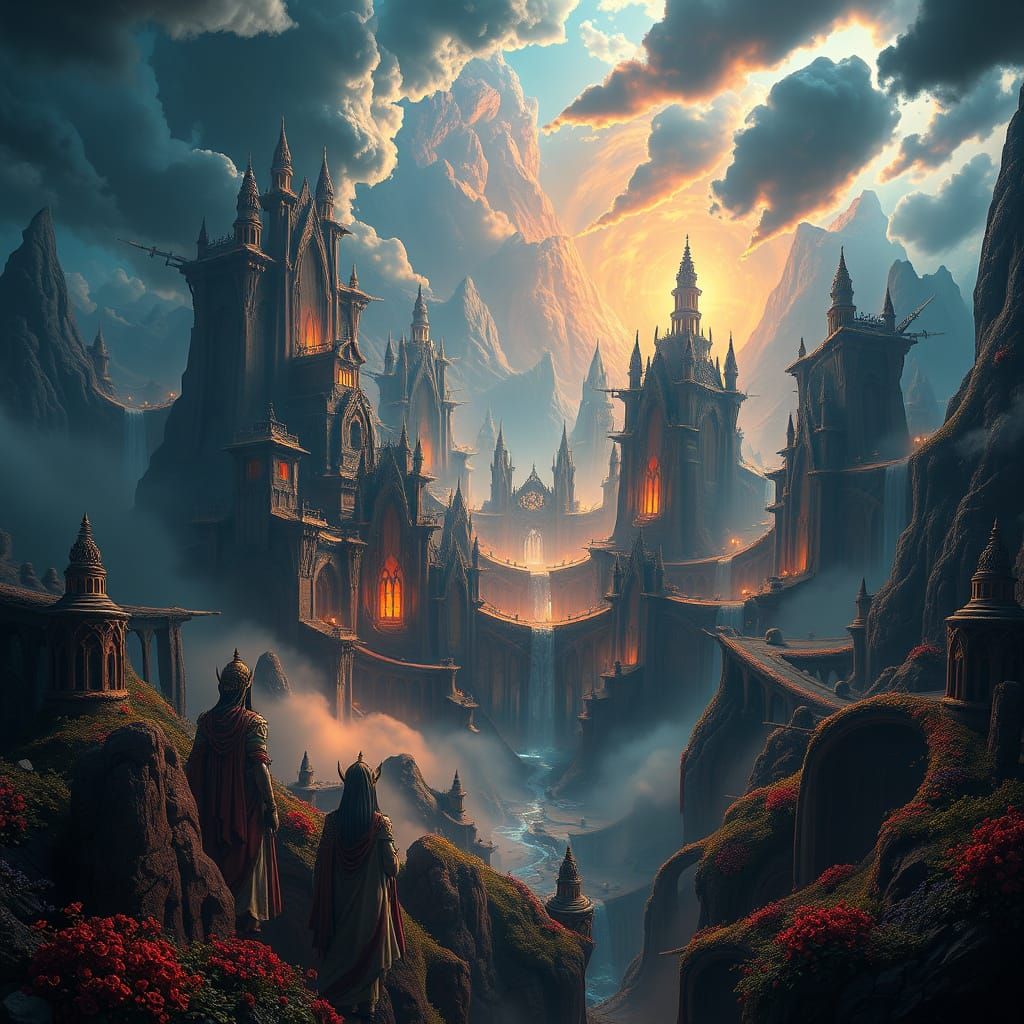 Veil of the Unseen World: Fantasy Art